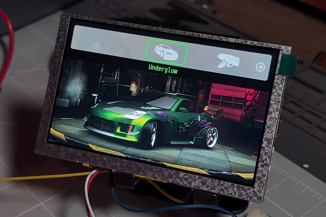 Need for Speed Car Menu Mod