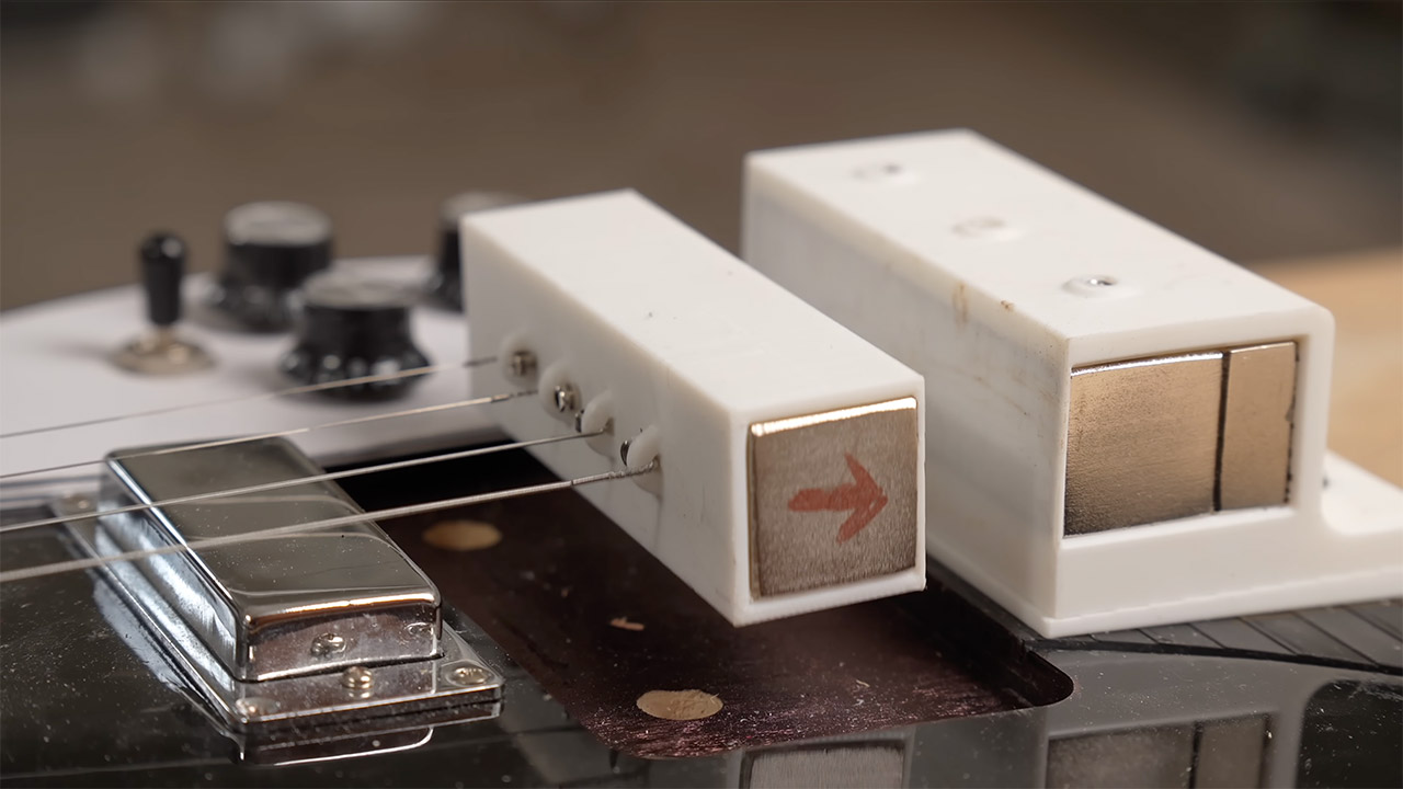 Magnetically Hovering Guitar Strings Mattias Krantz