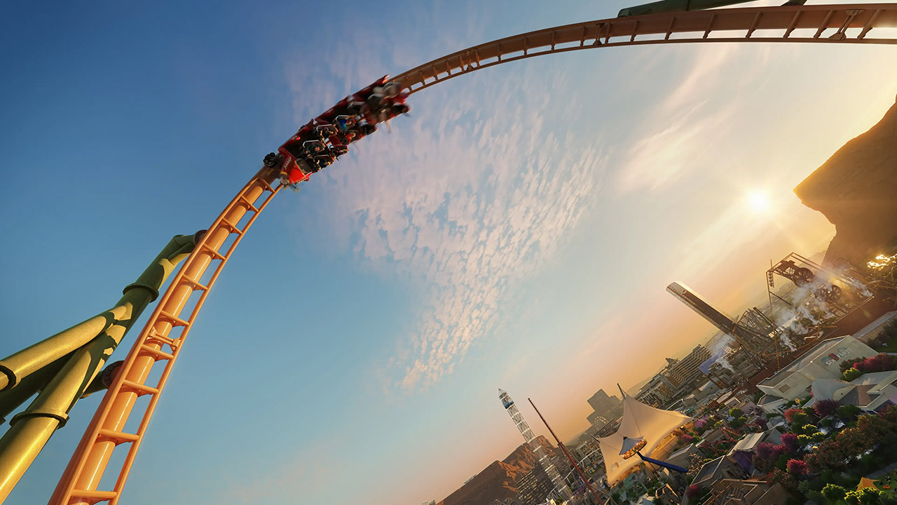 Falcons Flight Tallest, Longest, Fastest Roller Coaster