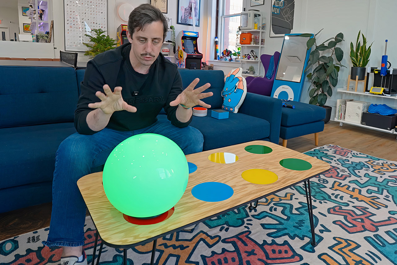 Unnecessary Inventions Twister Smart Coffee Table