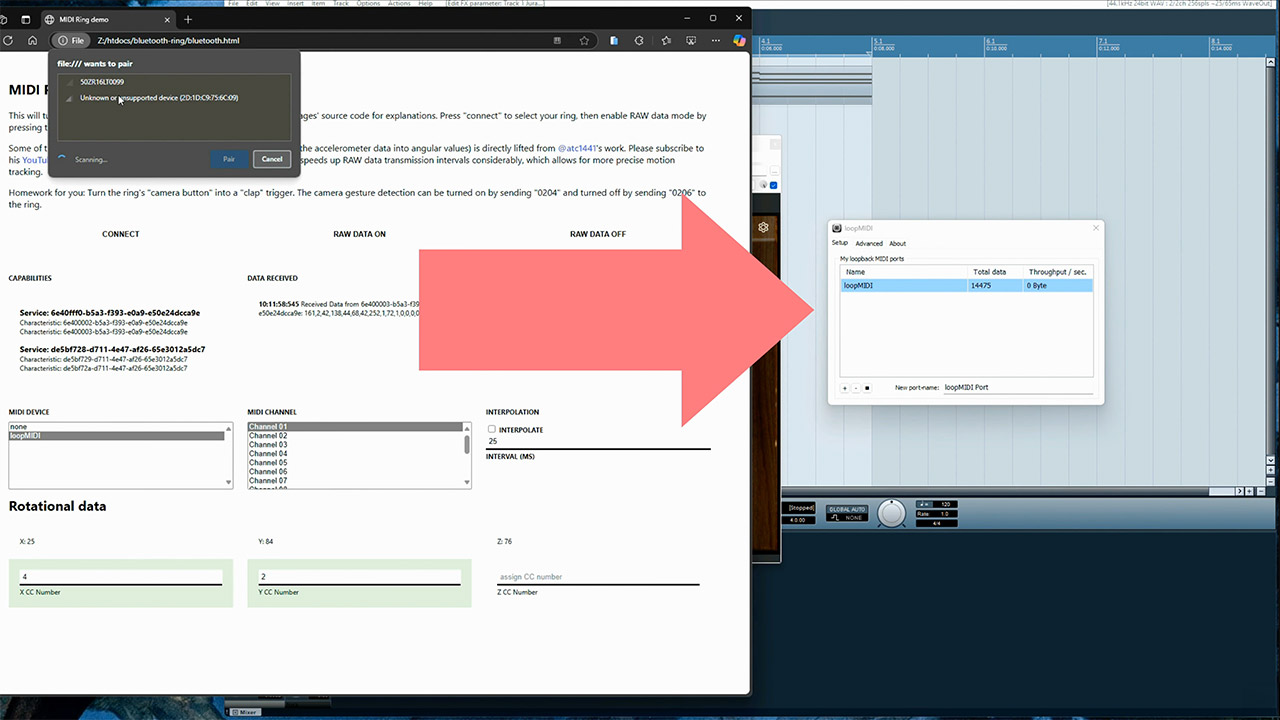 Colmi R02 Smart Ring MIDI Controller