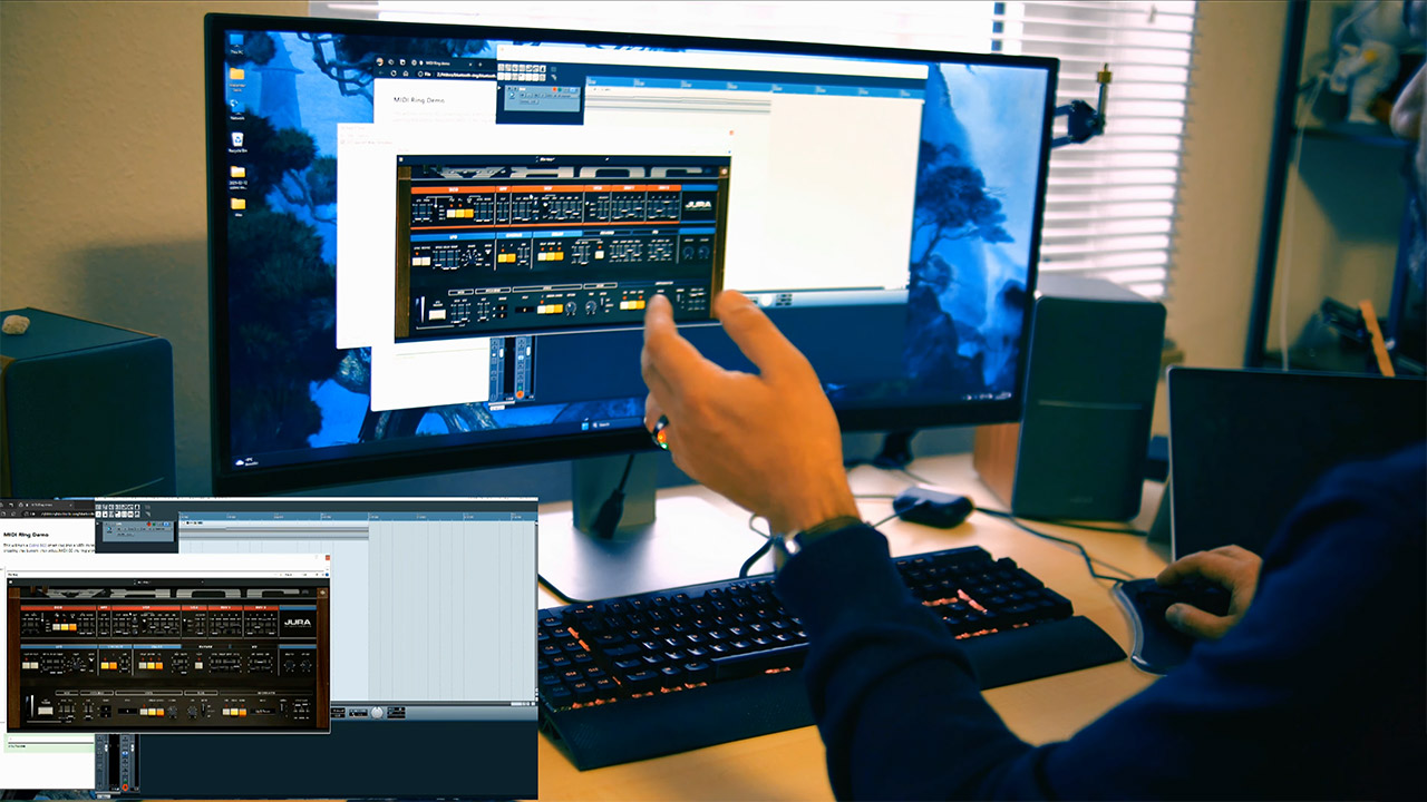 Colmi R02 Smart Ring MIDI Controller