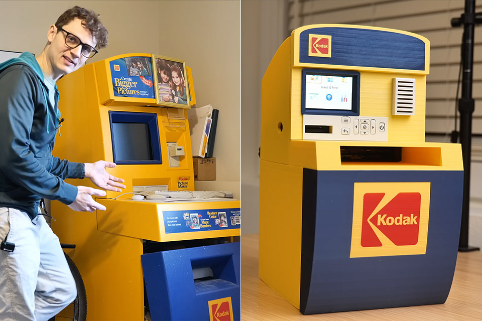 Miniature Kodak Kiosk Photos