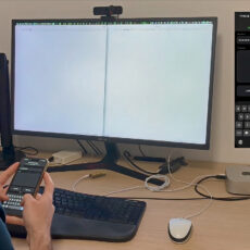 iPhone Wireless Keyboard Mouse Mod