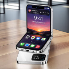 iPhone Flip Foldable Clamshell Phone Leak