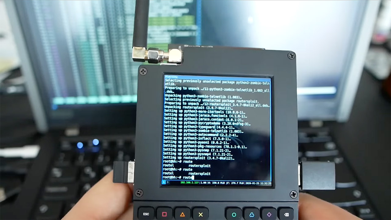 The Blackhat Open-Source Handheld Computer