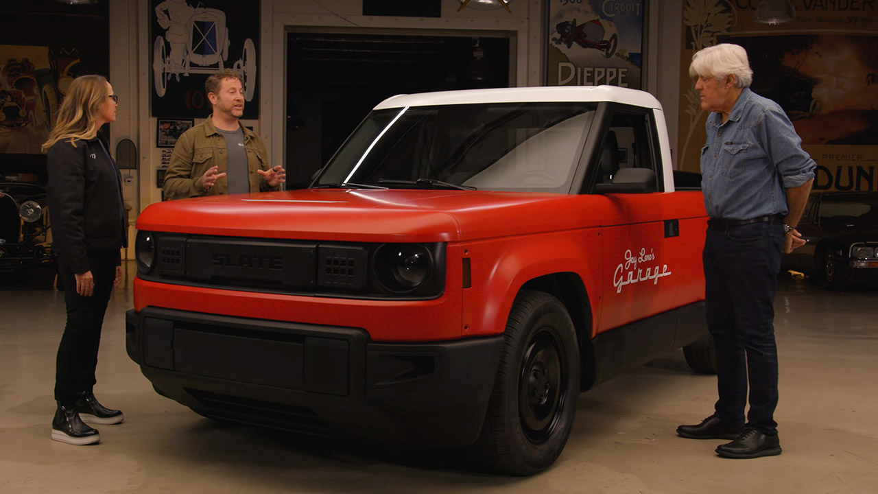 Electric Slate Truck Prototype Jay Leno's Garage