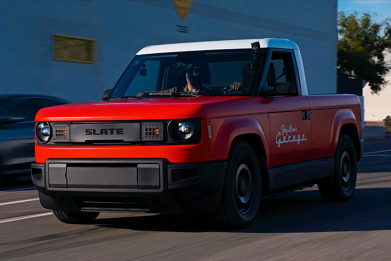 Electric Slate Truck Prototype Jay Leno's Garage