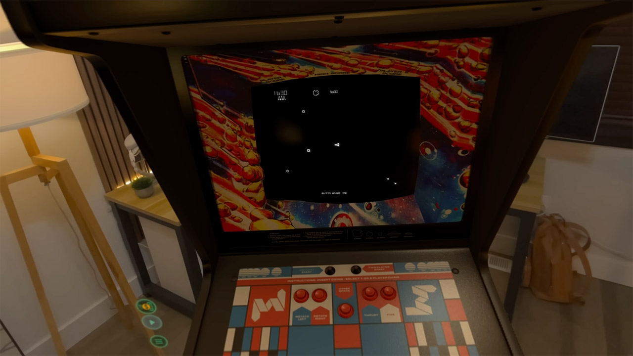 Retrocade Apple Vision Pro App 80s Arcade