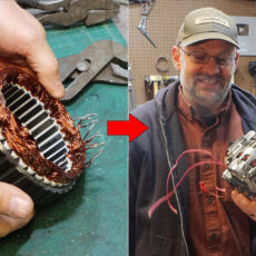 Car Alternator Hydroelectric Generator Rewind