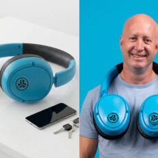 JLab Blue XL Speaker Headphones