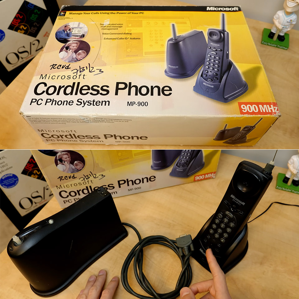 Microsoft Cordless Phone System 1998