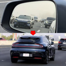 Xiaomi YU7 Max Electric Crossover Sighting America US Rivian