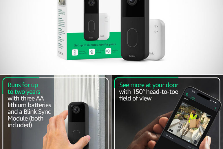 Blink Video Doorbell 2nd Gen Newest Model