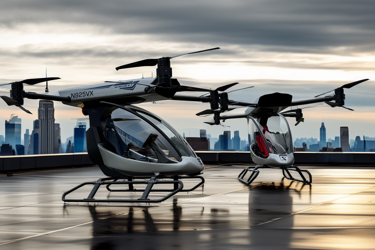 Velocitor X-1 eVTOL Aircraft