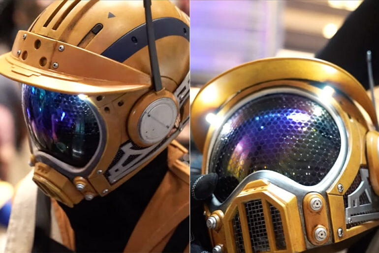 Full-Face Sunglasses Satisfactory Helmet Visor Build