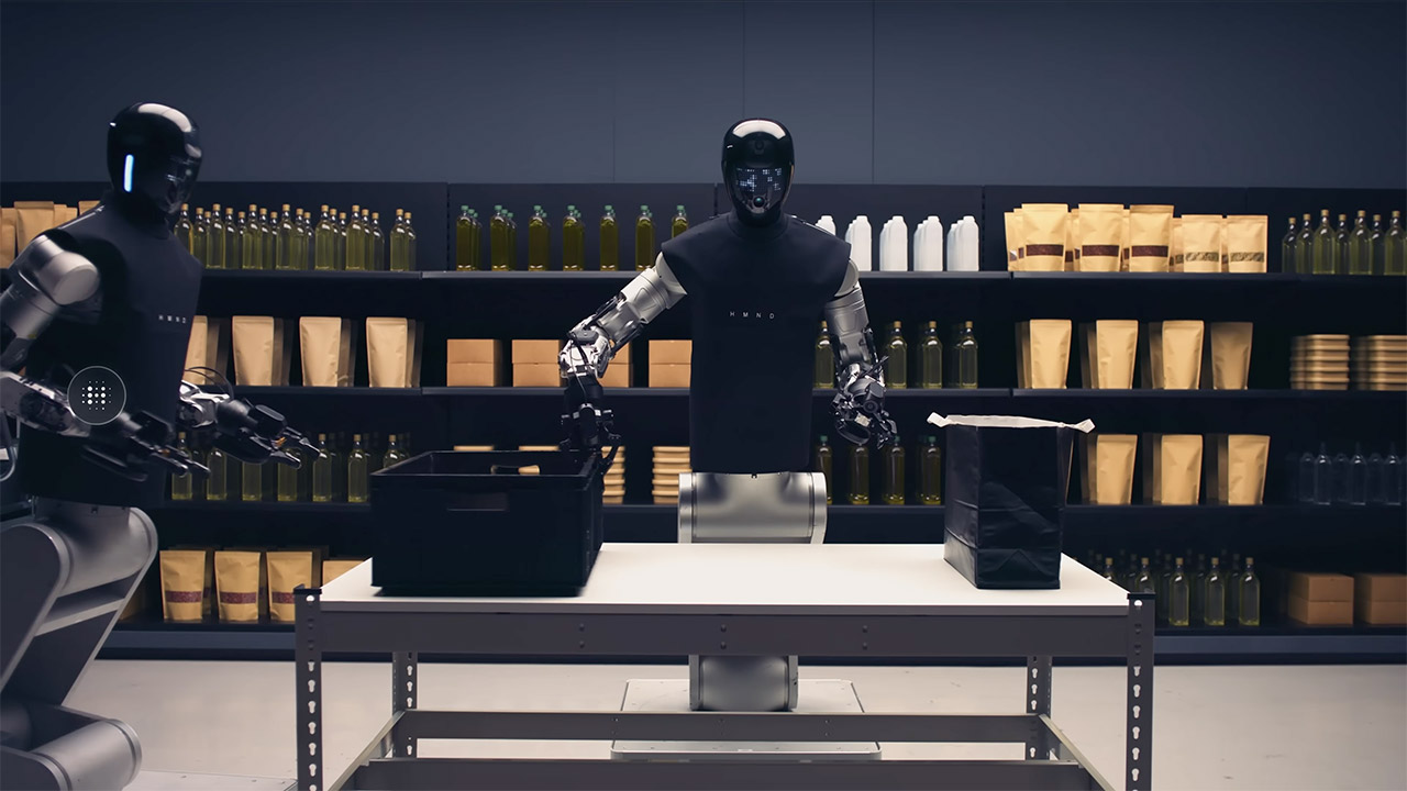 Humanoid KinetIQ AI Framework Robots