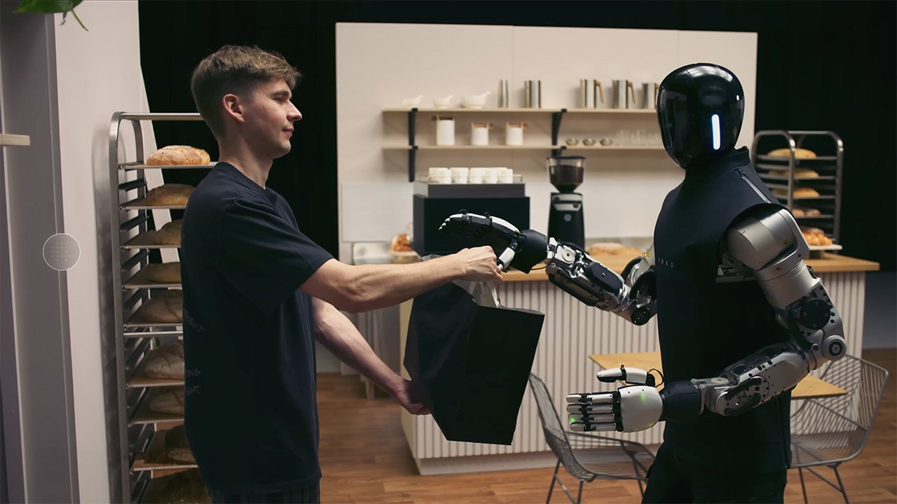 Humanoid KinetIQ AI Framework Robots