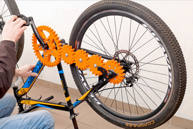 3D-Printed Bicycle Drivetrain Gears