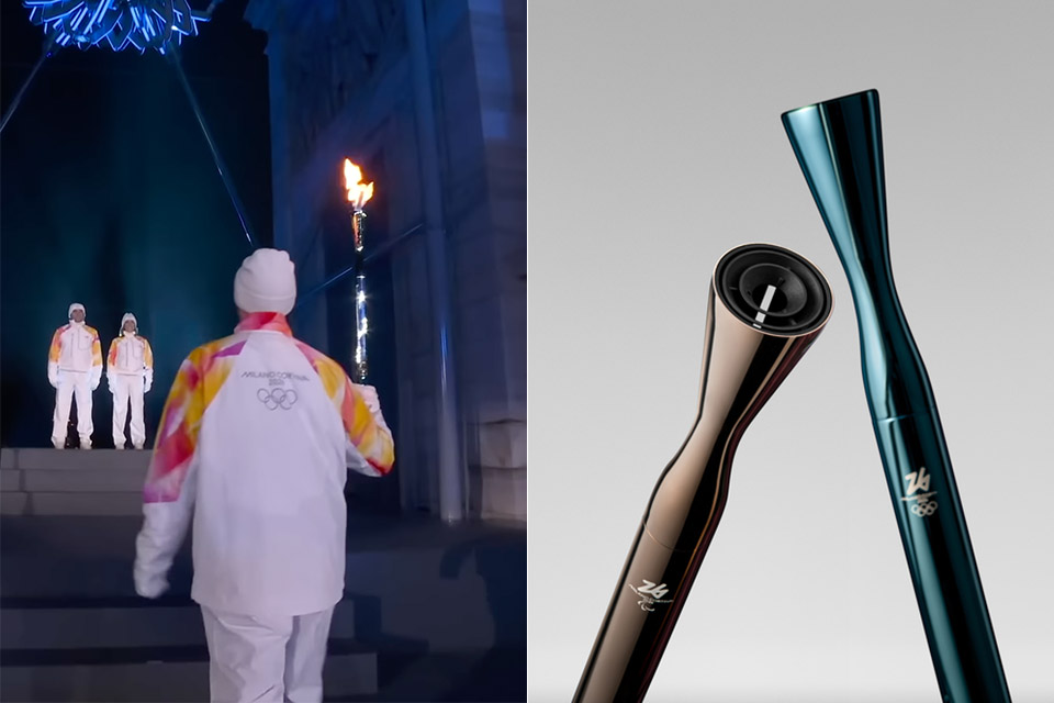 Essential Torch 2026 Milano Cortina Olympics