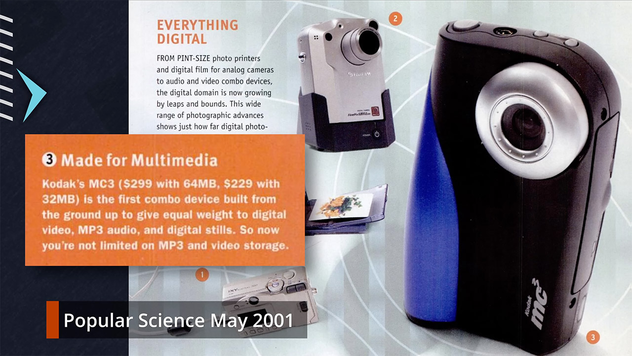 Kodak MC3 Portable Multimedia Device