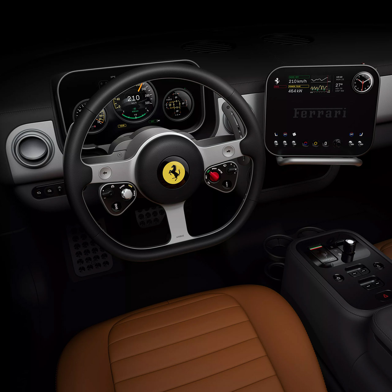 Ferrari Jony Ive-Designed Interior Luce EV