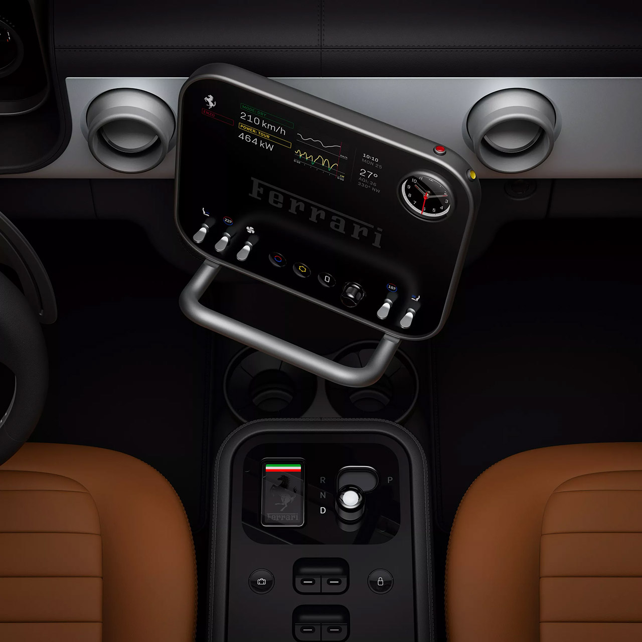 Ferrari Jony Ive-Designed Interior Luce EV