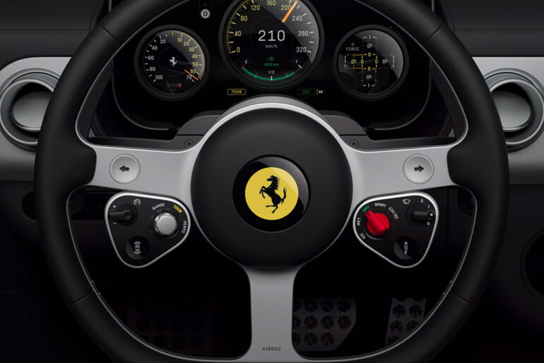 LoveFrom Jony Ive Ferrari Luce EV Interior