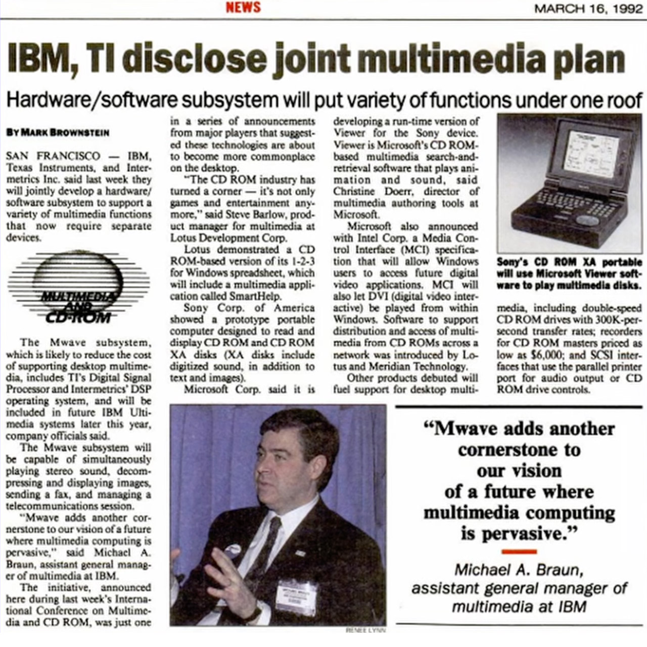 IBM MWave Sound Card