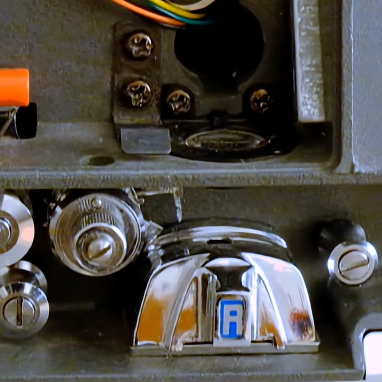 Vintage Super 8 Film Editor HDMI Monitor Mod