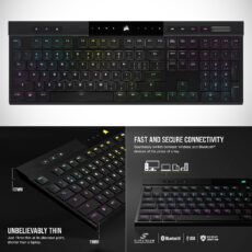 Corsair K100 AIR Wireless Gaming Keyboard