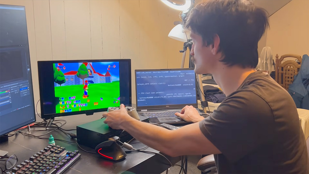 N64 PS2 Super Mario 64 Co-Op