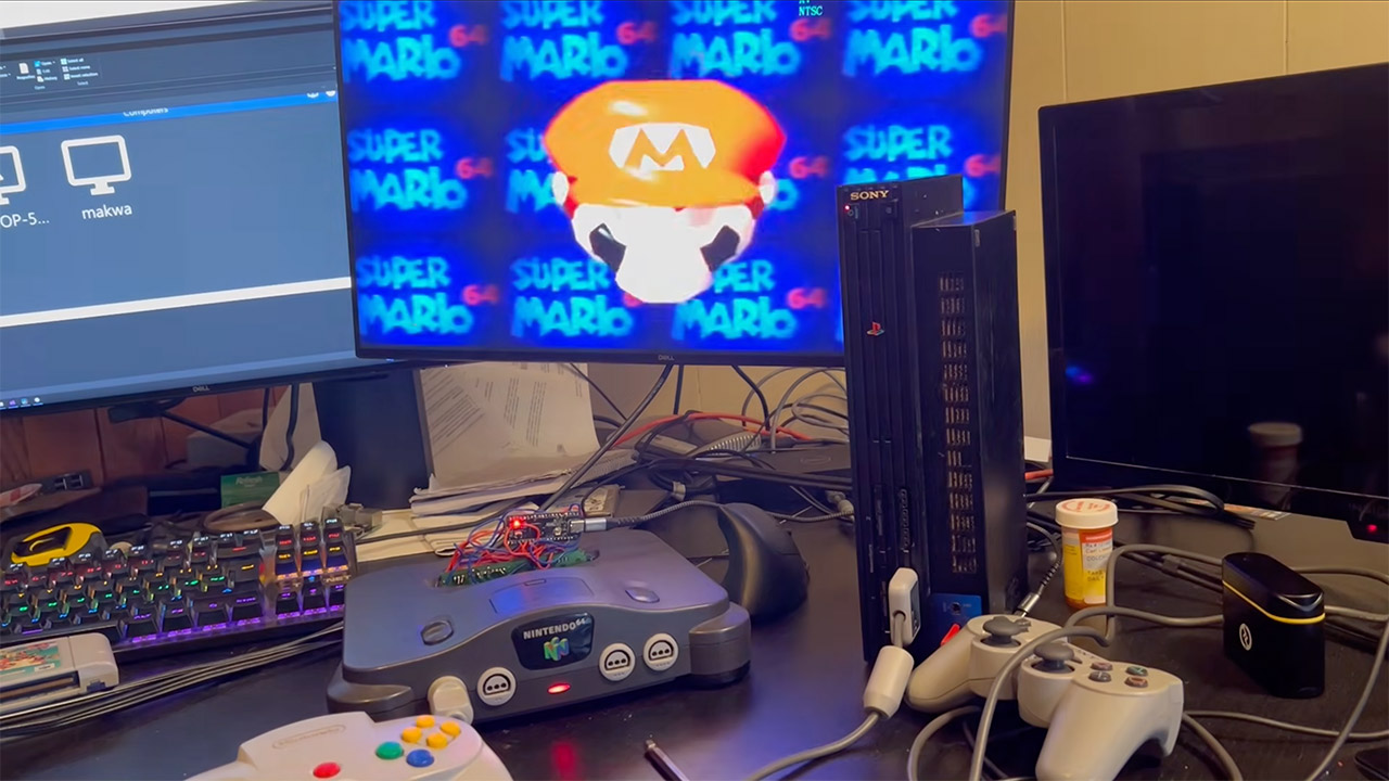 N64 PS2 Super Mario 64 Co-Op