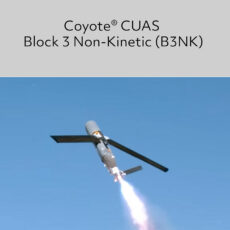 RTX Raytheon Non-Kinetic Coyote Block 3NK Drone Swarm