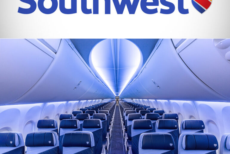 Southwest Airlines SpaceX Starlink High-Speed Internet