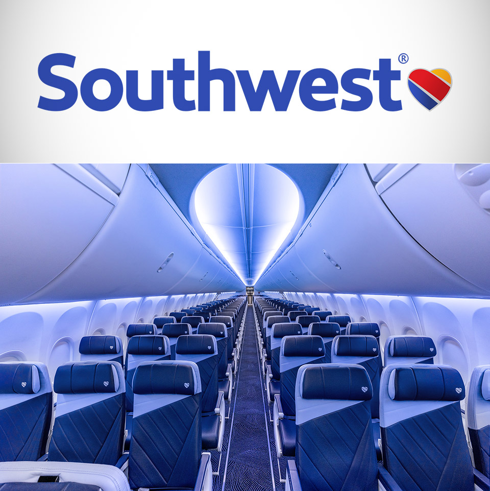 Southwest Airlines SpaceX Starlink High-Speed Internet