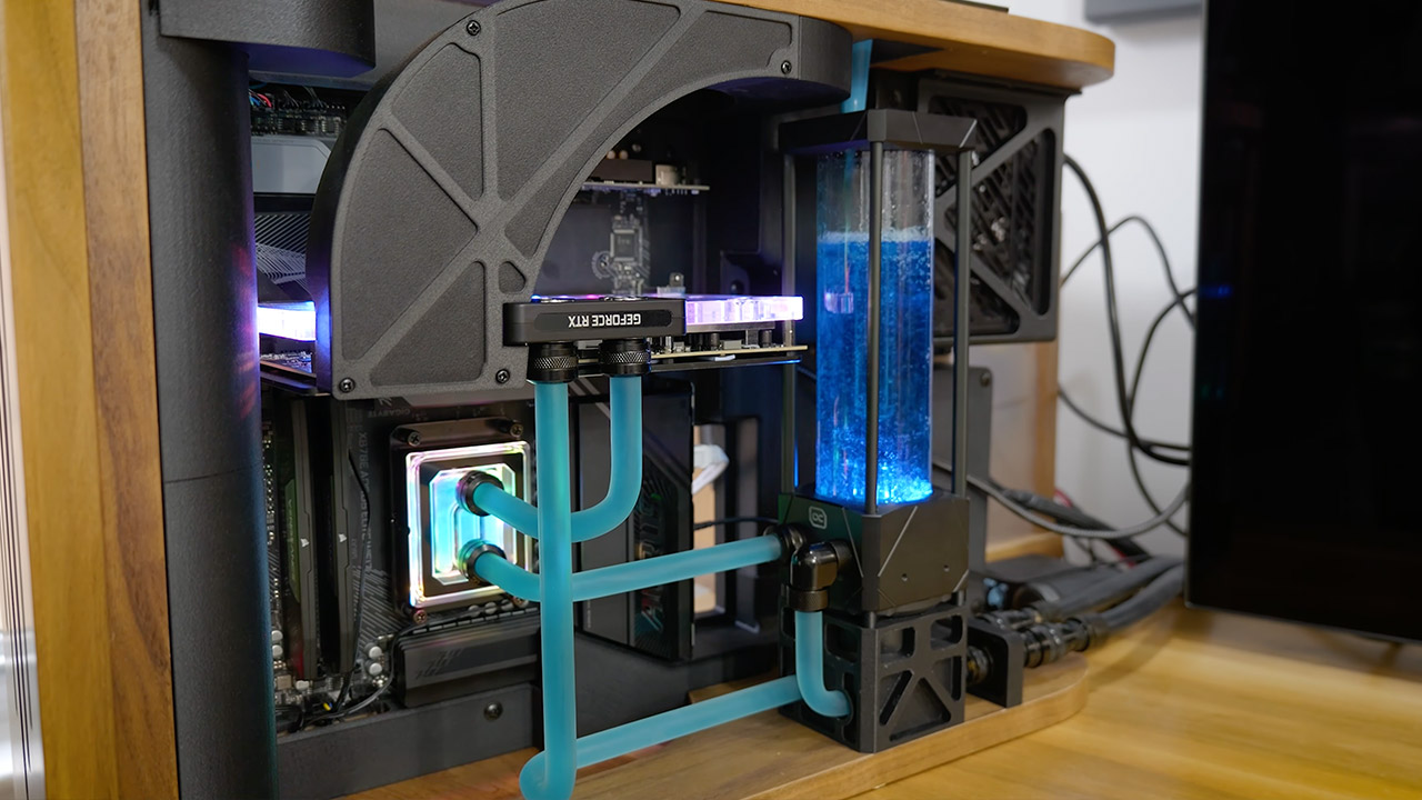 1000W Gaming PC Desk Drawer Build