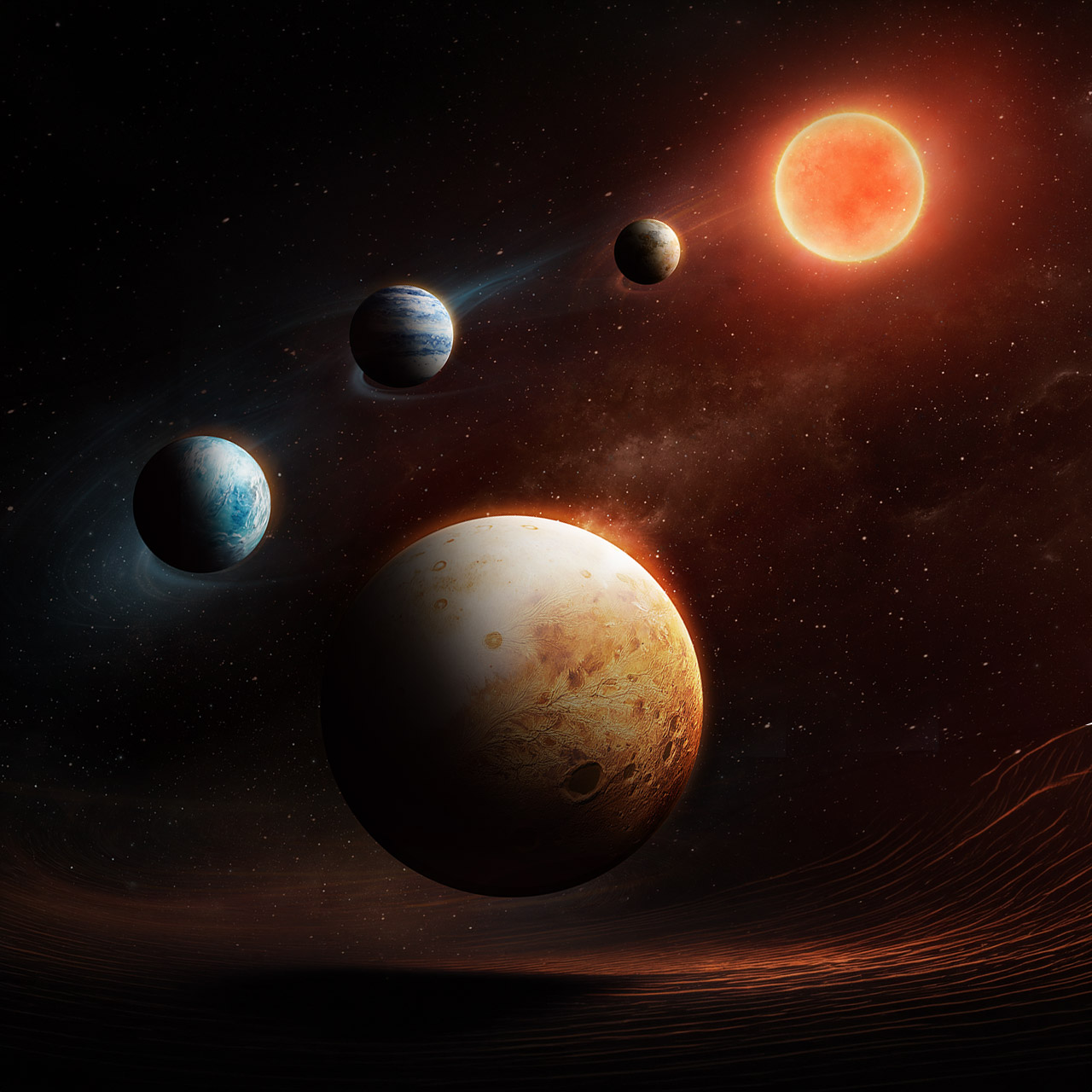 LHS 1903 Inside-Out Star System