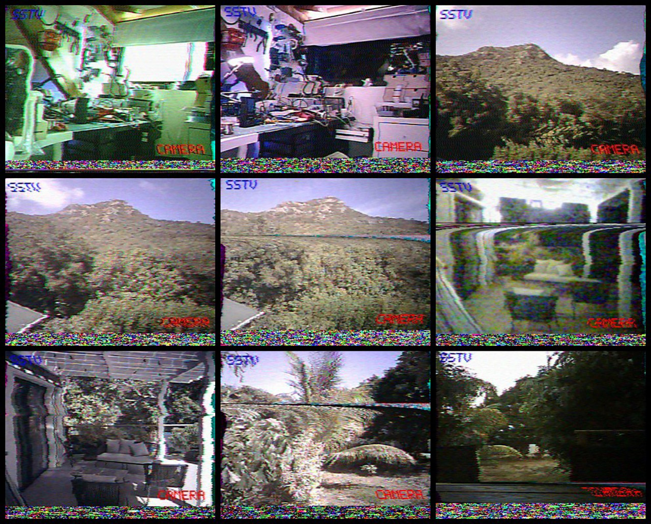 Digital-Analog Tape Picture Camera