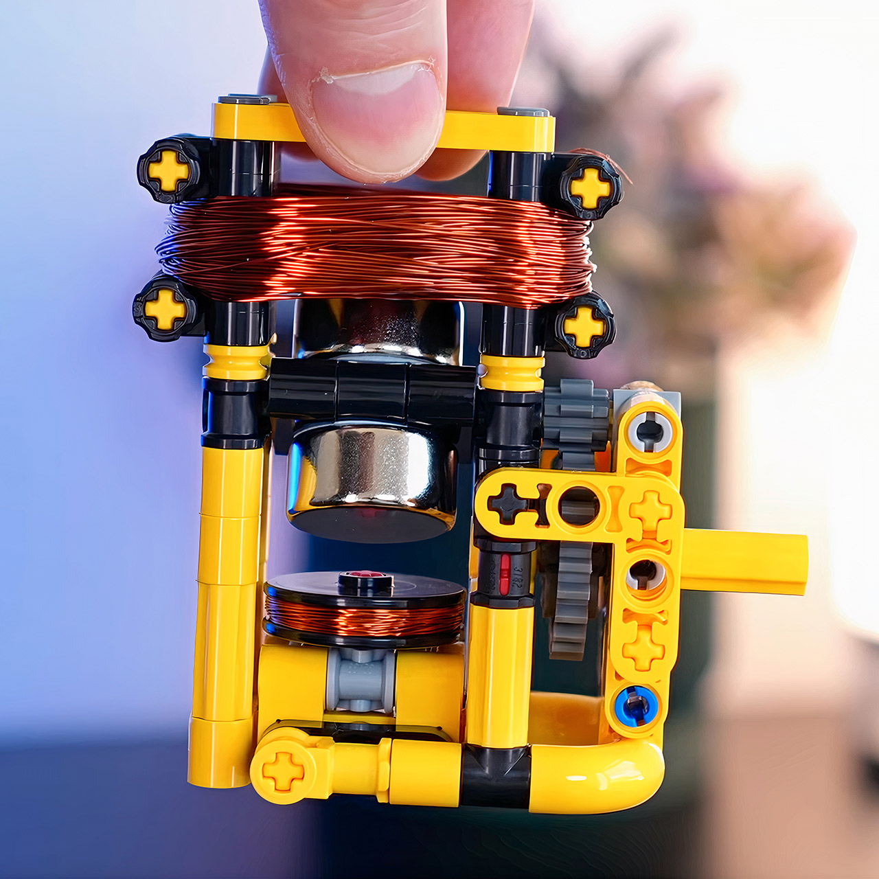World's Simplest Motor LEGO