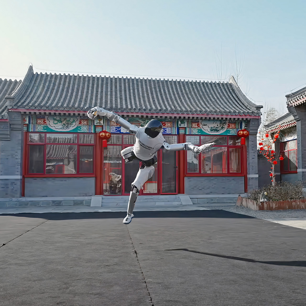 Robotera L7 Humanoid Robot Sword Dance