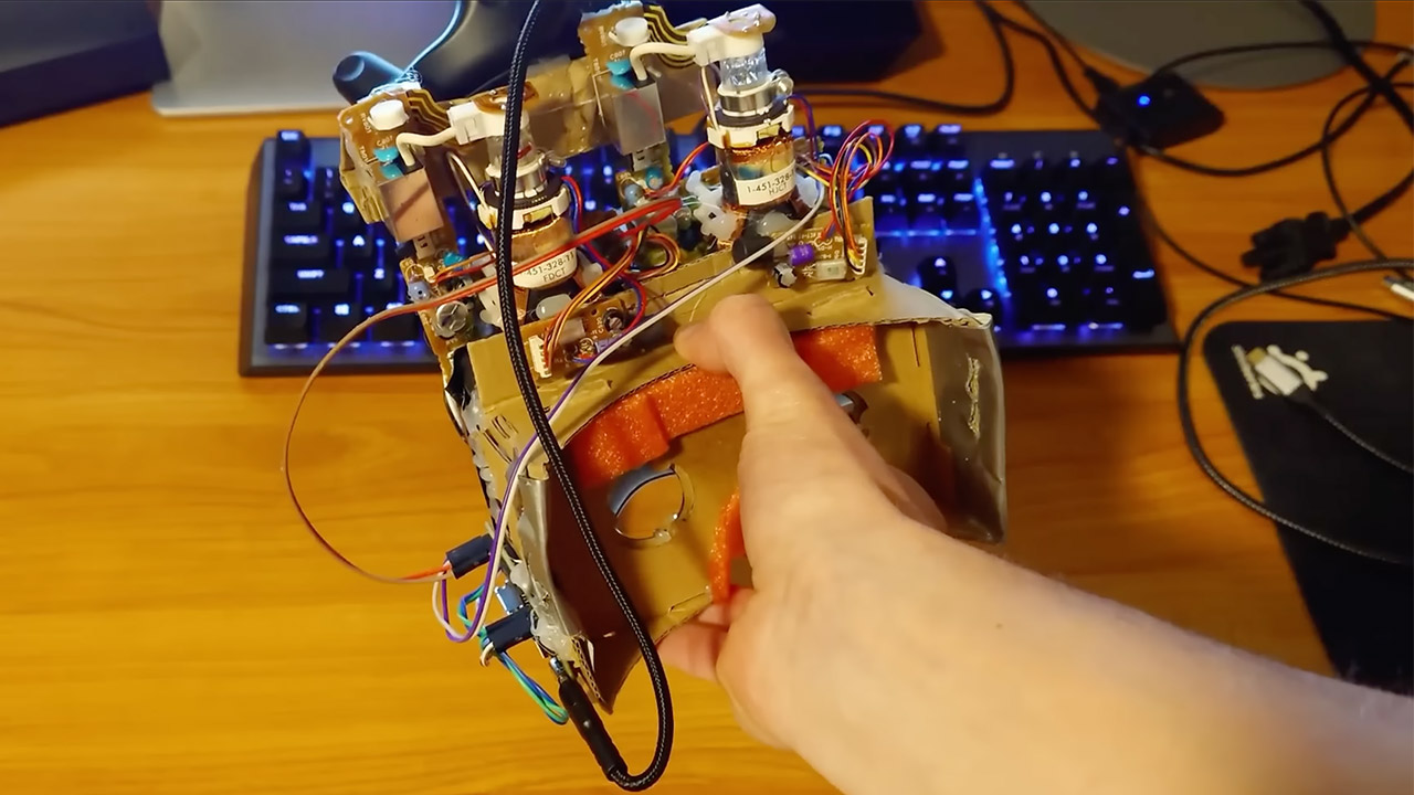 Homemade VR Headset Sony Watchman Portable TV