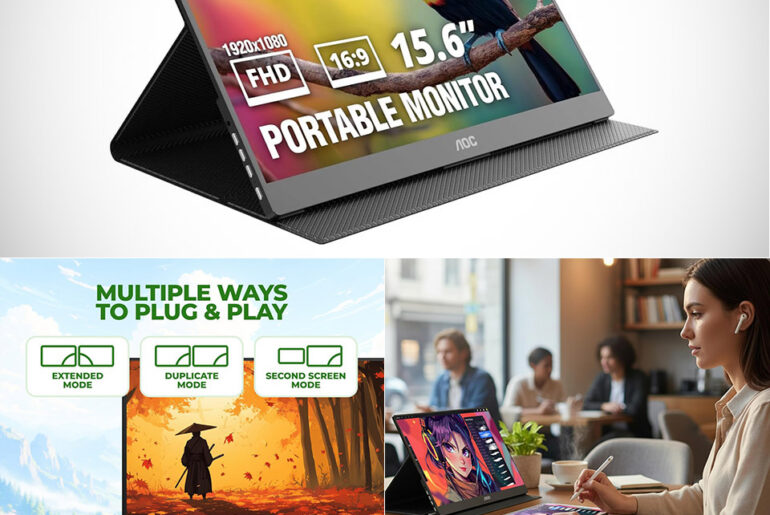 AOC 16T20 15.6" Portable Monitor