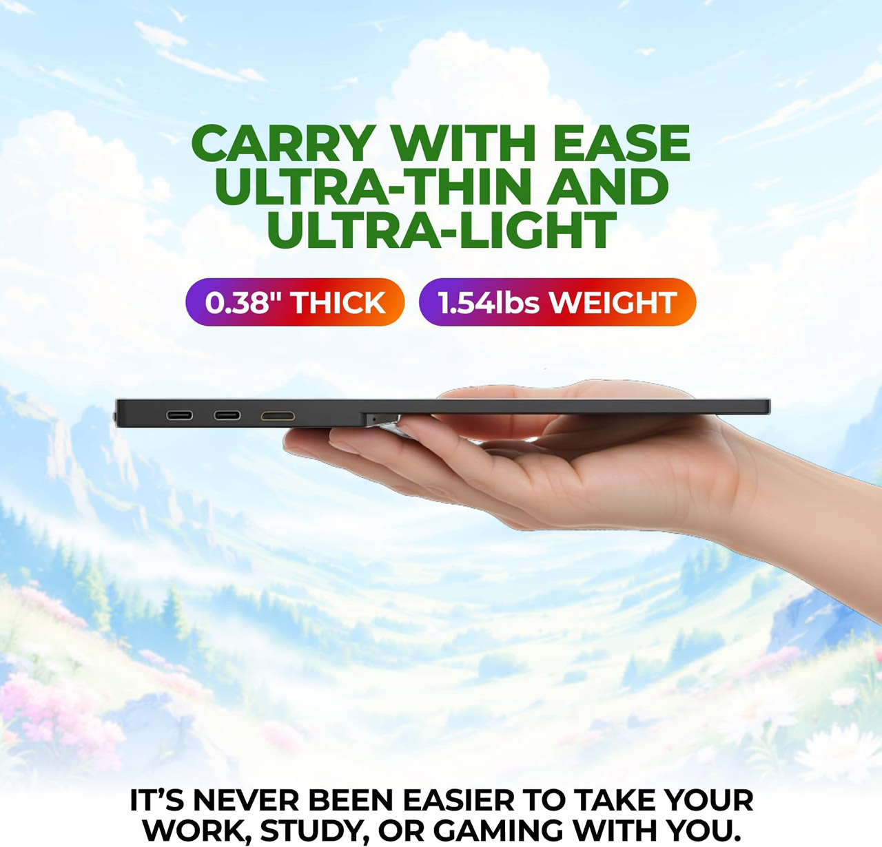 AOC 16T20 15.6" Portable Monitor