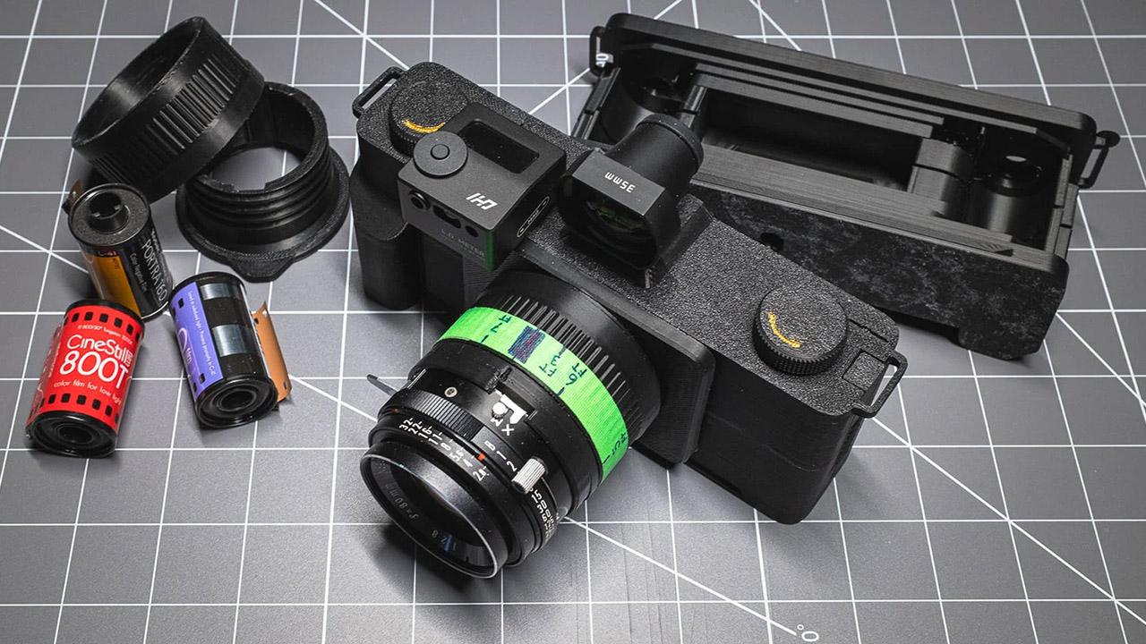 Infidex 176V Panoramic 3D-Printed Camera