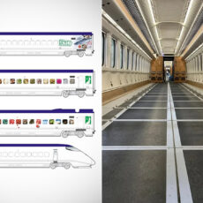 Japan Freight Shinkansen Bullet Train No Passengers