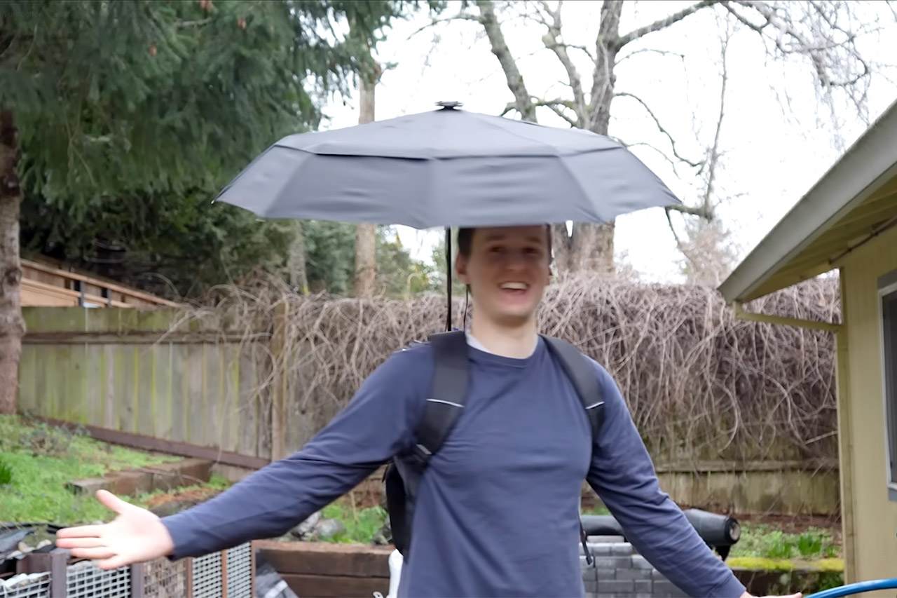 Auto-Deploying Umbrella Rain