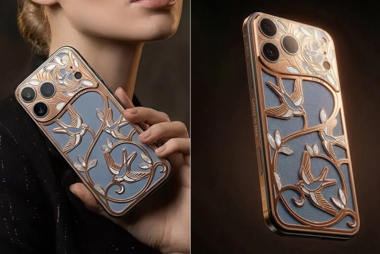 Caviar iPhone 17 Pro Max Wings of Love