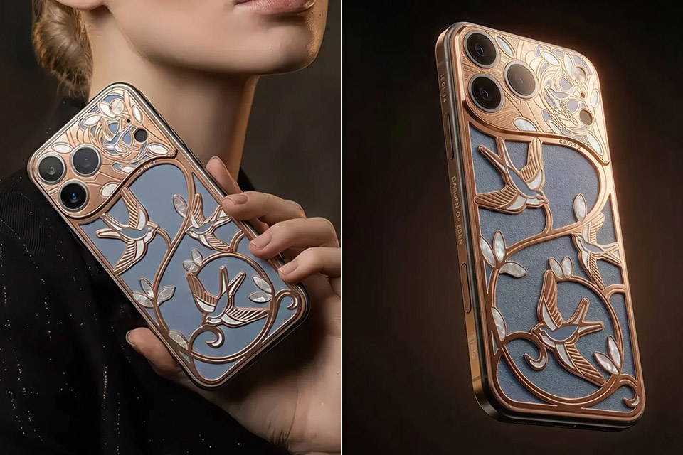 Caviar iPhone 17 Pro Max Wings of Love