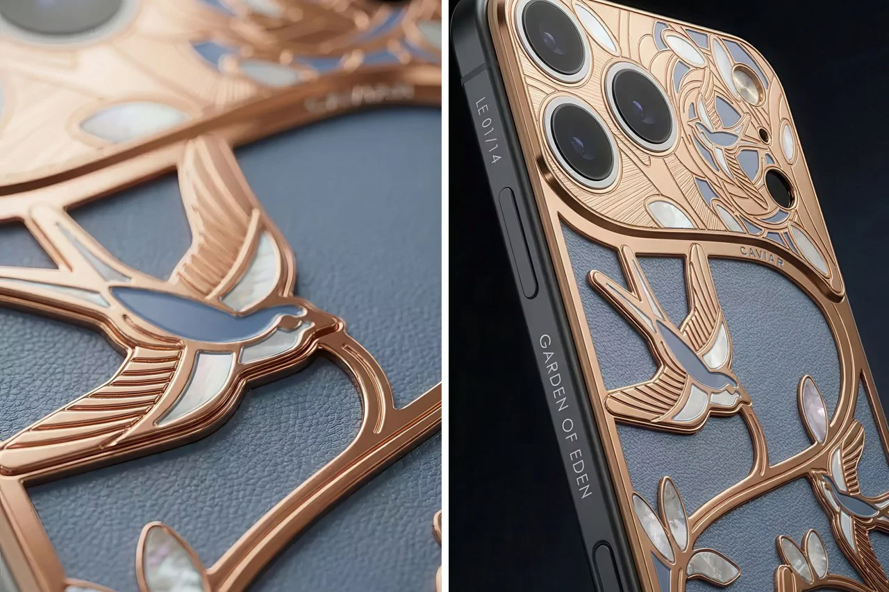 Caviar iPhone 17 Pro Max Wings of Love